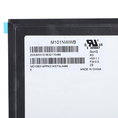 صفحه نمایش LCD 10.1 اینچی IVO M101NWWB R3 1280x800 IPS برای صفحه نمایش پنل LCD صنعتی
