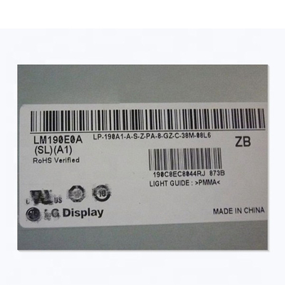 صفحه نمایش LCD اصلی 19.0 اینچی LM190E0A-SLA1 LM190E0A(SL)(A1)