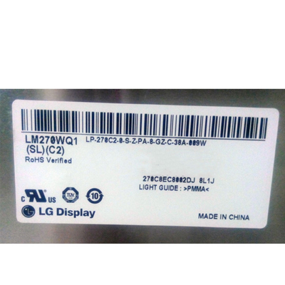 LM270WQ1-SLC2 پنل مانیتور تلویزیون ال سی دی 27.0 اینچی ال جی