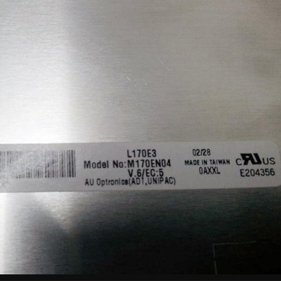 M170EN04 V6 1280x1024 a-Si TFT-LCD، LCM 30 پین رابط صفحه نمایش صفحه نمایش