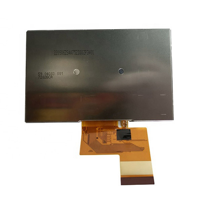G043FTN01.0 صفحه نمایش 4.3 اینچی 480*272 با پنل ال سی دی FPC 40 پین برای صنعت
