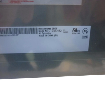 صفحه نمایش 10.4 اینچی 800×600 G104SN02 V1 ماژول صفحه نمایش ال سی دی TFT