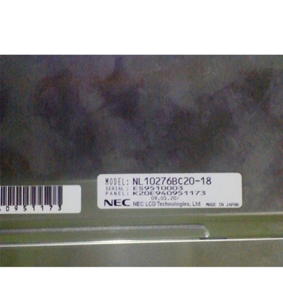 NL10276BC20-18 صفحه نمایش 10.4 اینچی a-Si TFT-LCD LCM 1024(RGB)×768 lcd