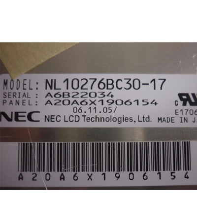 صفحه نمایش پنل LCD NL10276BC30-17 NEC 15 اینچی 1024*768