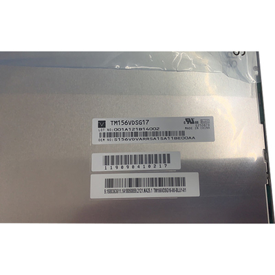 صفحه نمایش 15.6 اینچی TFT LCD TM156VDSG17 LVDS 30 پین رابط RGB 1920X1080 برای صنعتی