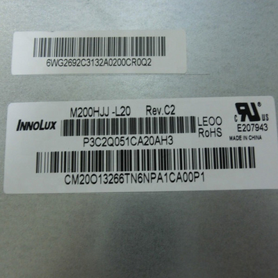 M200HJJ-L20 Rev.C1 C2 19.5 اینچی 1920x1080 FHD IPS LCD رابط LVDS LCD برای ماشین های صنعتی