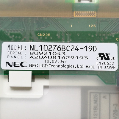 پانل 12.1 اینچی TFT LCD 30 پین RGB 1024X768 NL10276BC24-19D NEC