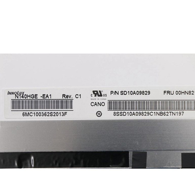 پنل نمایشگر ال سی دی N140HGE-EA1 FHD 14.0 اینچی باریک 30 پین 262K 60% NTSC