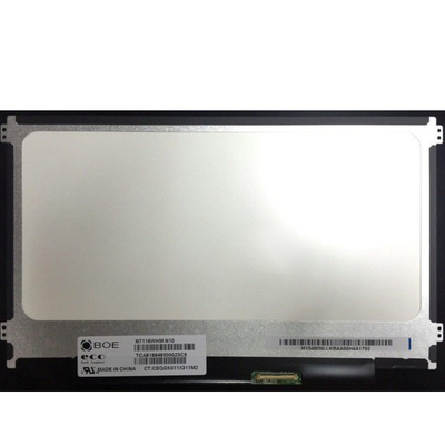 صفحه نمایش لپ تاپ BOE 11.6 اینچی LVDS 40 پین RGB 1366X768 مات HD NT116WHM-N10