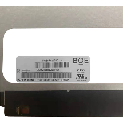 نمایشگر PV156FHM-T00 کاملا جدید BOE 15.6 اینچی پنل 1920*1080 TFT نمایش کامل برای صنعتی