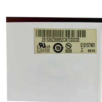 نمایشگر G101STN01.C 1024*600 با صفحه نمایش ال سی دی LVDS برای کاربردهای صنعتی