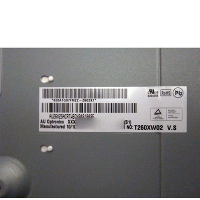 T260XW02 در مقابل 30 پین صفحه نمایش LCD 26 اینچی 1366*768 برای AUO