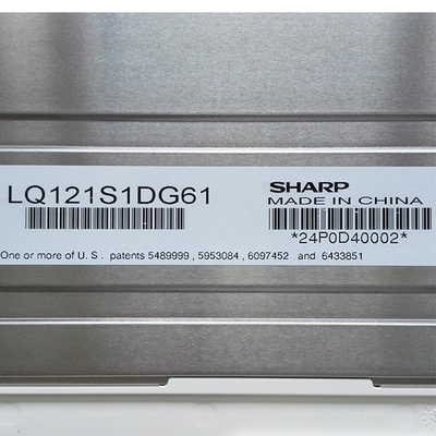 تعویض پنل ال سی دی 12.1 اینچی 82ppi LQ121S1DG61 برای شارپ