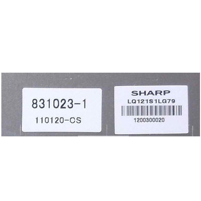 صفحه نمایش ال سی دی 12.1 اینچی 82ppi LQ121S1LG79 صفحه نمایش TFT LCD صنعتی