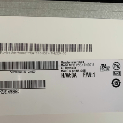 AUO نوار عمودی صفحه LCD 15.6 اینچی B156XTN07.0 صفحه LCD HW0A