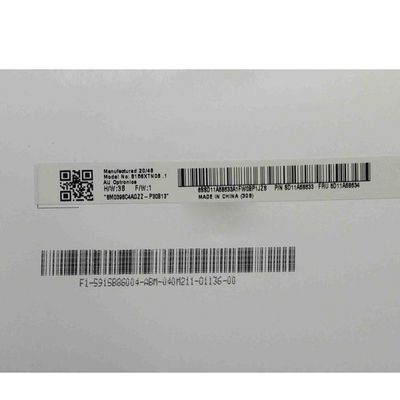 AUO نوار عمودی 15.6 اینچی LCD صفحه B156XTN08.1 1366*768 100PPI