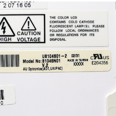 تعویض صفحه نمایش لمسی مانیتورهای LCD 10.4 اینچی auo tft lcd GB104SN01 V2