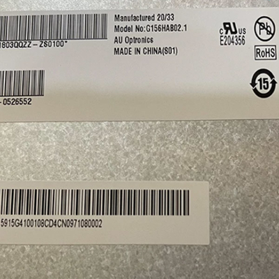 صفحه نمایش پانل ال سی دی صنعتی 15.6 اینچی G156HAB02.1 صفحه لمسی 1920*1080 ماژول ال سی دی On-Cell Touch