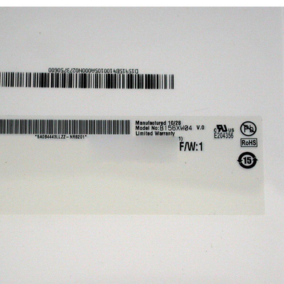 AUO B156XW04 V0 15.6 اینچ پنل LCD لپ تاپ 1366*768 مات 100PPI