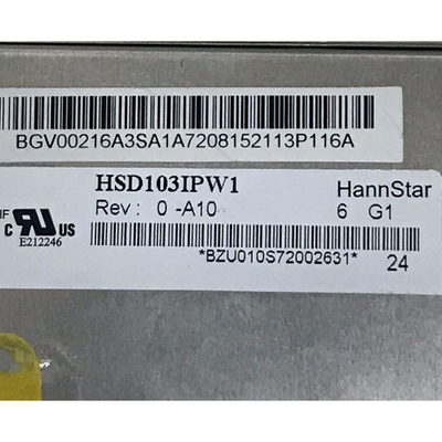 صفحه نمایش لمسی مانیتورهای LCD 10.3 اینچی 1280x480 HSD103IPW1-A10
