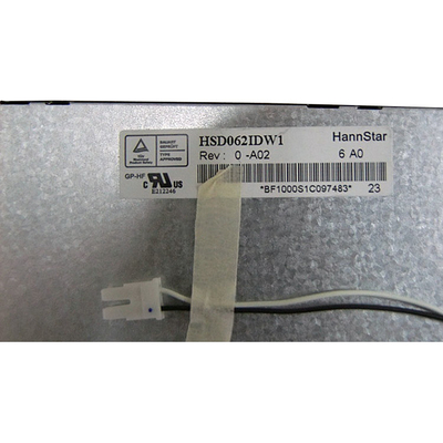 صفحه نمایش LCD جدید HannStar 6.2 اینچی 800*480 HSD062IDW1-A02