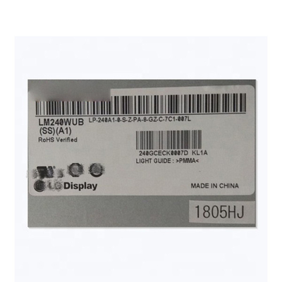 اصلی موجود در انبار 24.0 اینچ 1920*1200 LM240WUB-SSA1 صفحه نمایش LCD