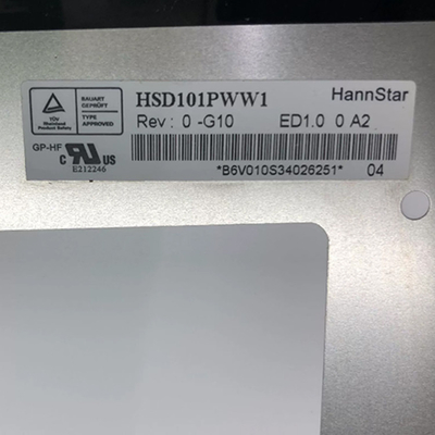 ماژول صفحه نمایش lcd HannStar 10.1 اینچی 1280*800 LVDS HSD101PWW1-G10