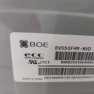 مانیتور اصلی BOE 55.0 اینچ DV550FHM-NVD 1920*1080 پایه دیواری اتصال صفحه نمایش 0.9 میلی متری ال سی دی