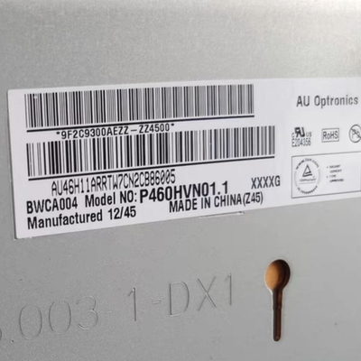 P460HVN01.1 51 پین صفحه نمایش 46.0 اینچی Tft 1920*1080 Tft LCD