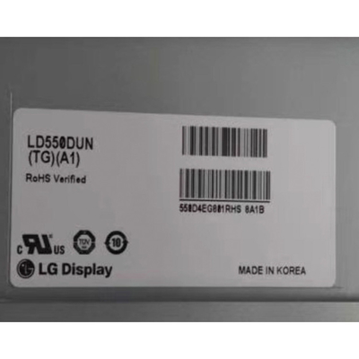 صفحه نمایش LCD 55.0 اینچی LD550DUN-TGA1 برای دیوار تصویری LCD