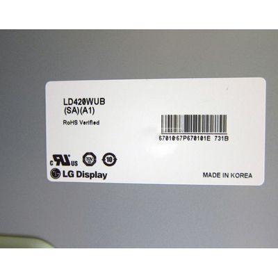 LD420WUB-SAA1 جایگزینی 42.0 اینچ دیوار تبلیغاتی ال سی دی اسپلایسینگ