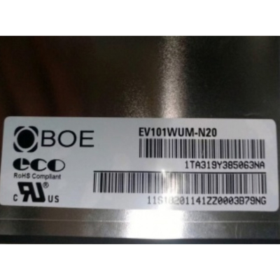 صفحه نمایش 10.1 اینچی LVDS 45 پین BOE LCD صفحه نمایش برای صنعت پزشکی