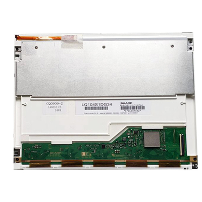 صفحه نمایش LCD 10.4 اینچی 800*600 96 PPI LQ104S1DG34 40 پین
