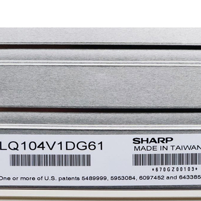 LQ104V1DG61 10.4 اینچ صفحه نمایش TFT LCD صنعتی