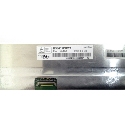 HSD121PHW2-A00 HannStar 12.1 اینچ 1366 * 768 صفحه نمایش LCD برای لپ تاپ