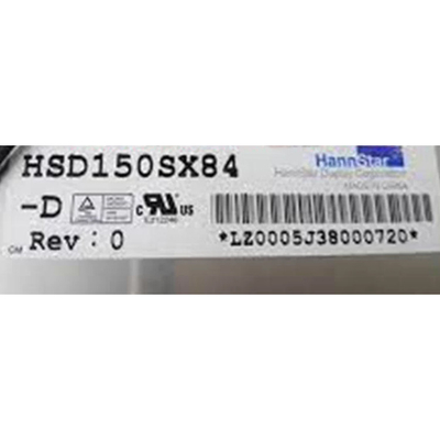 HSD150SX84-D 15.0 اینچ 1024 * 768 صفحه نمایش LCD صفحه نمایش RGB 1024 × 768 XGA 85PPI