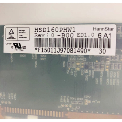 HSD160PHW1-B00 16.0 اینچ 1366*768 صفحه نمایش LCD برای لپ تاپ