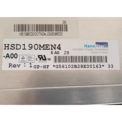 19ماژول صفحه نمایش LCD 0.0 اینچی HSD190MEN4-A00 ماژول صفحه نمایش LCD TFT