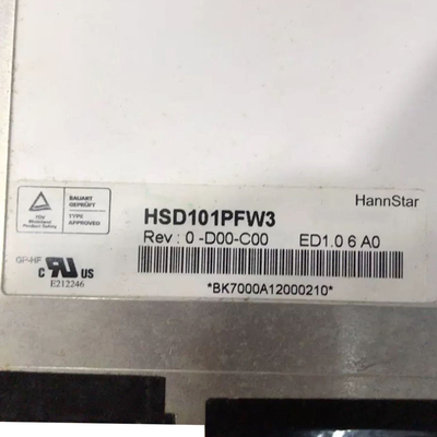 10.1 اینچ پانل LCD ماژول HSD101PFW3-D00-C00 1024*600 صفحه نمایش LCD