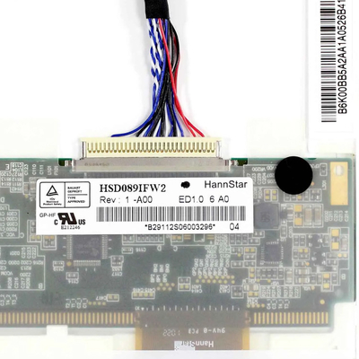 HSD089IFW2-A00 1024*600 صفحه نمایش LCD 8.9 اینچ صفحه نمایش LCD