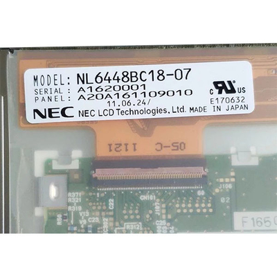 صفحه نمایش جدید 5.7 اینچ 640*480 NL6448BC18-07 صفحه نمایش LCD برای صنعتی