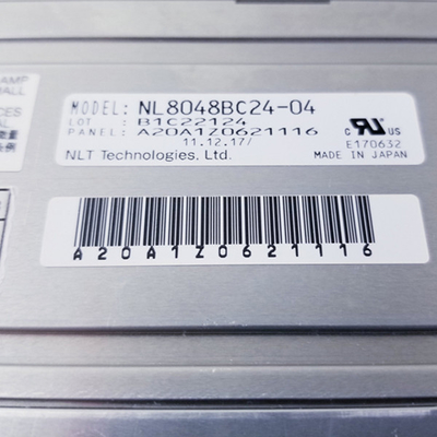 برای صنعت 103PPI NL8048BC24-04 صفحه نمایش صفحه LCD