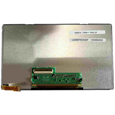 LQ058T5DG02F اصلی در سهام 5.8 اینچ صفحه نمایش ال سی دی برای ناوبری GPS ماشین