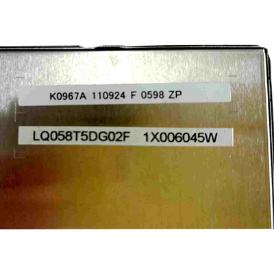 LQ058T5DG02F اصلی در سهام 5.8 اینچ صفحه نمایش ال سی دی برای ناوبری GPS ماشین