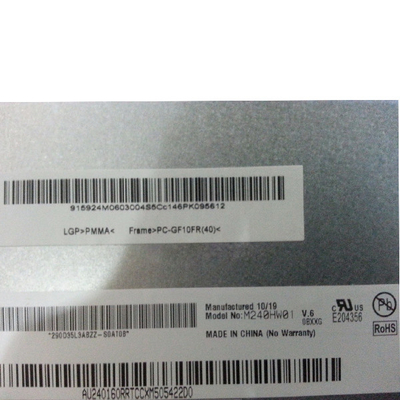 صفحه نمایش LCD جدید M240HW01 V6 24.0 اینچی a-Si TFT-LCD LCM