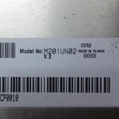 فروش داغ M201UN02 V2 20.1 اینچ 5.0V نوع صفحه LCD