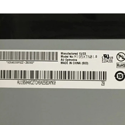 اصلی M195XTN01.0 19.5 اینچ صفحه نمایش LCD برای مانیتور رومیزی