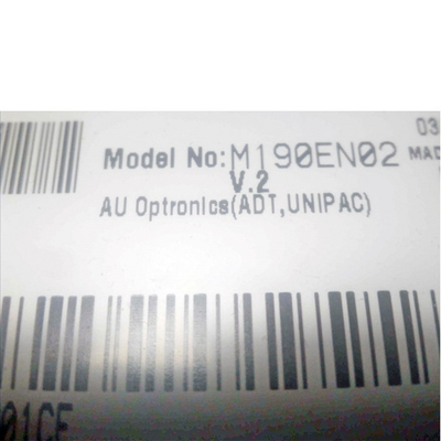 M190EN02 V2 جدید 19.0 اینچ 30 پین صفحه LCD