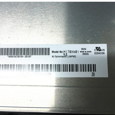 17.0 اینچ M170XW01 V2 1280 * 768 صفحه LCD TFT برای AUO