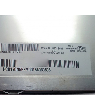 5.0V نوع 30 پین M170EN05 V4 پانل LCD TFT برای AUO